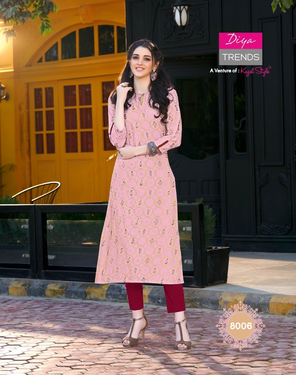 Diya Trendz Garden City Vol-8 8001-8020 Series 6