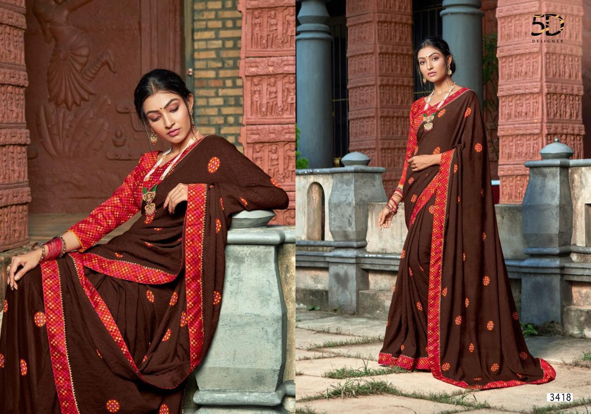 5D Designer Rasam 3411-3418 Series 8