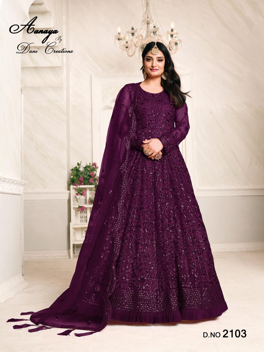 DANI CREATION ANAYA VOL-121 2101 TO 2104 3