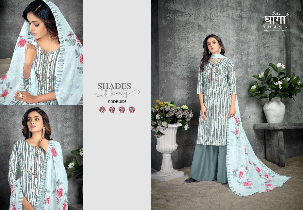 Aadesh Trendz Dhaga Kiara 2501-2506 Series 5
