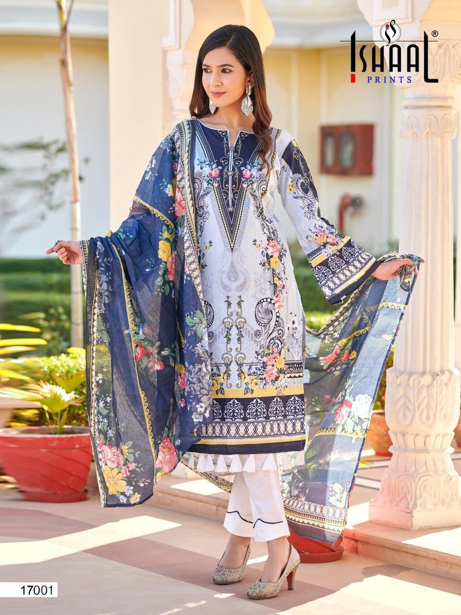Ishaal Prints Gulmohar Vol-17 17001-17010 Series 1