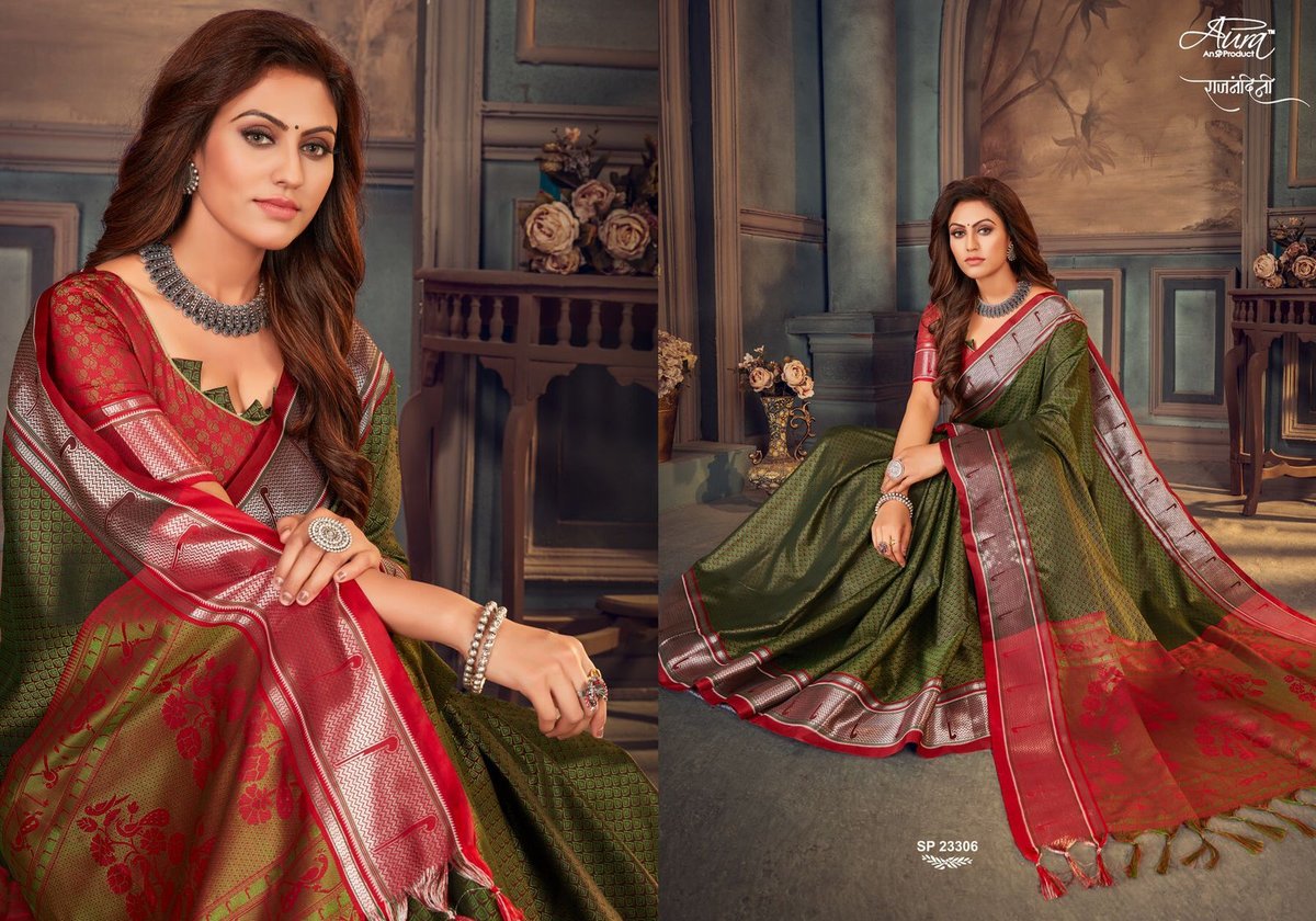 Aura Saree Rajnandini 23301-23308 Series 6