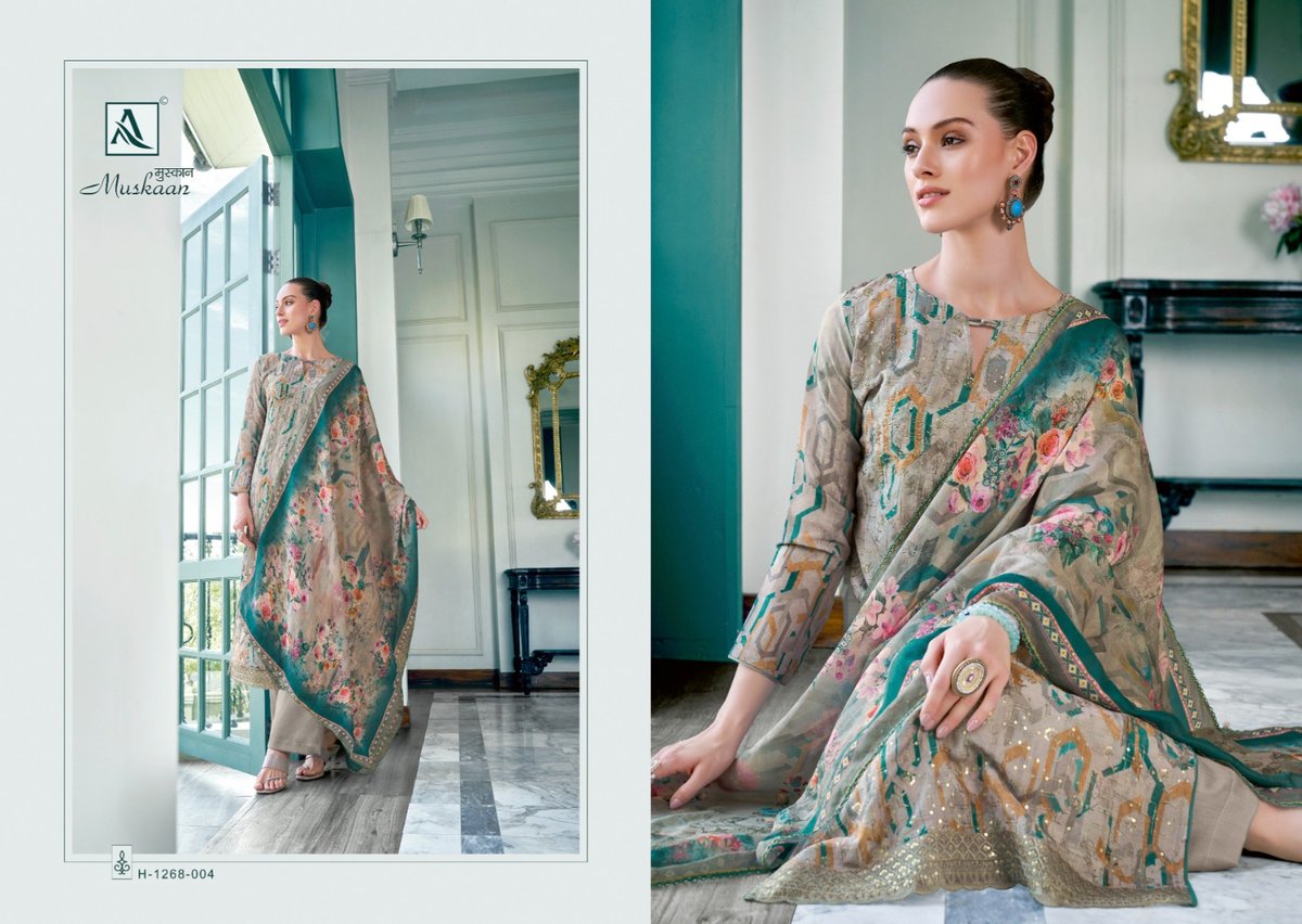 Alok Suit Muskaan 1268-001 to 1268-006 Series 4