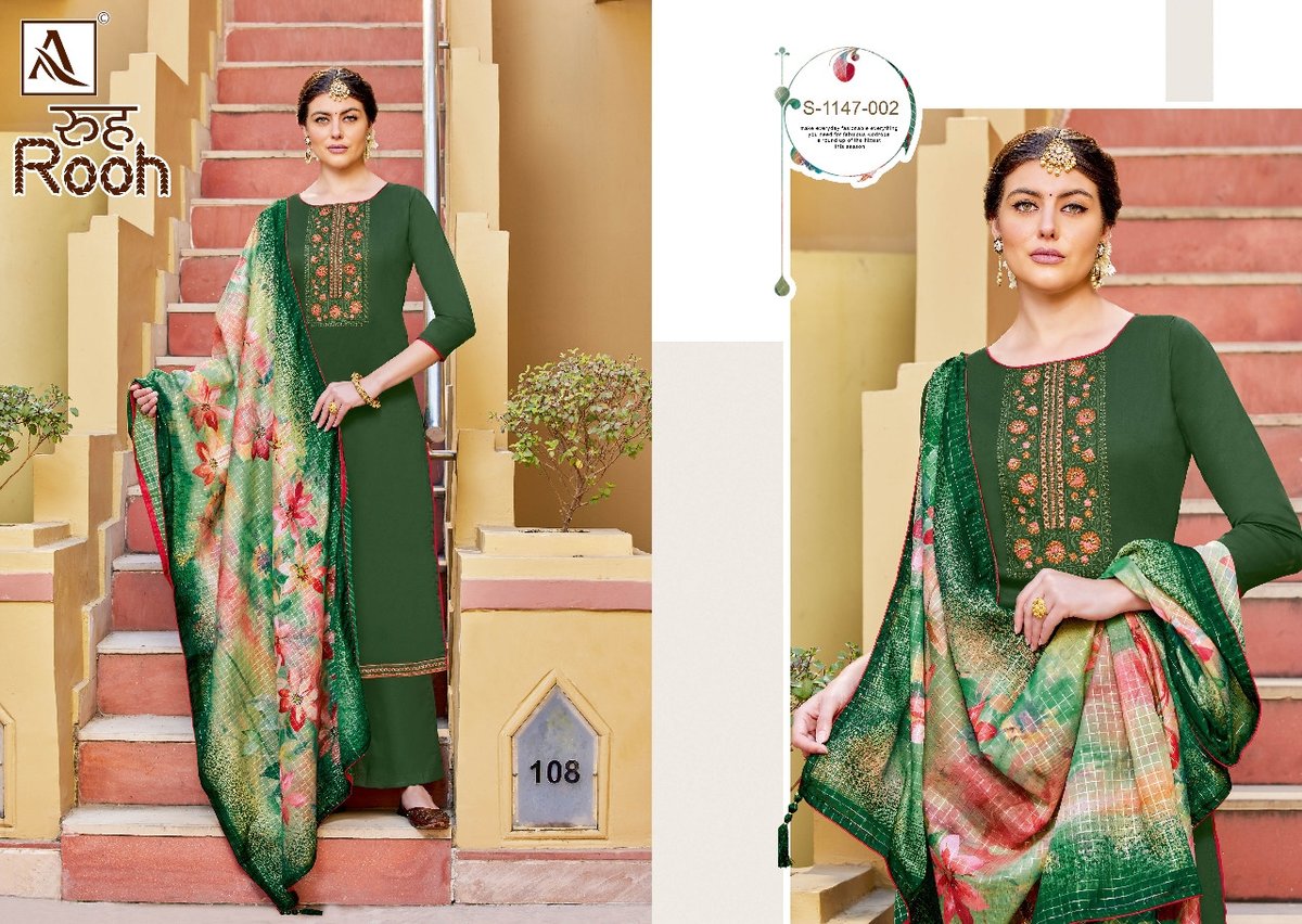 Alok Suit Rooh 1147-001 to 1147-006 Series 2