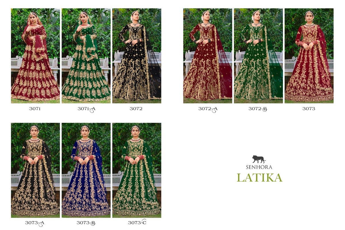 Senhora Dresses Latika 3071-3073 Series 10