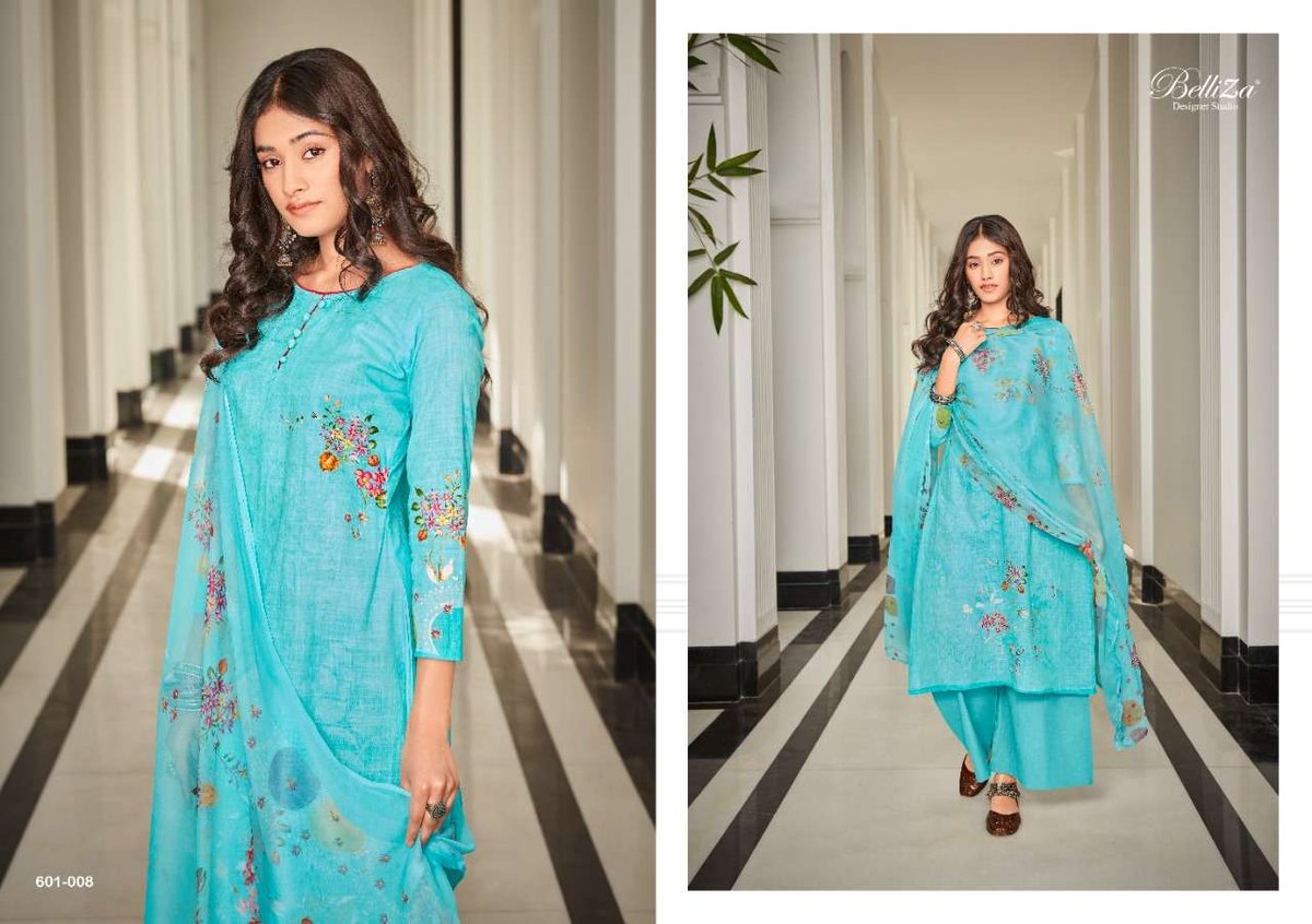 Belliza Designer Namika Vol-2 601-001 to 601-010 Series 8