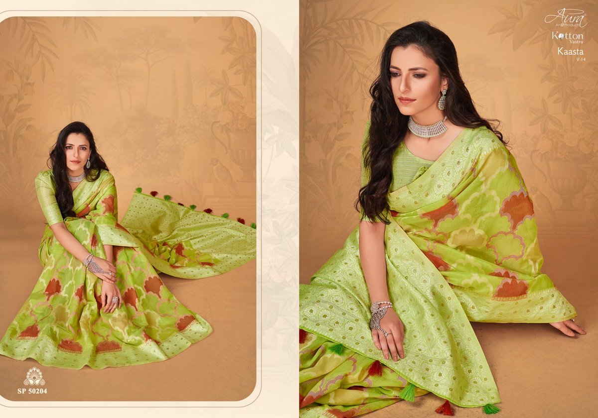 Aura Saree Kaasta Vol-14 50201-50206 Series 4