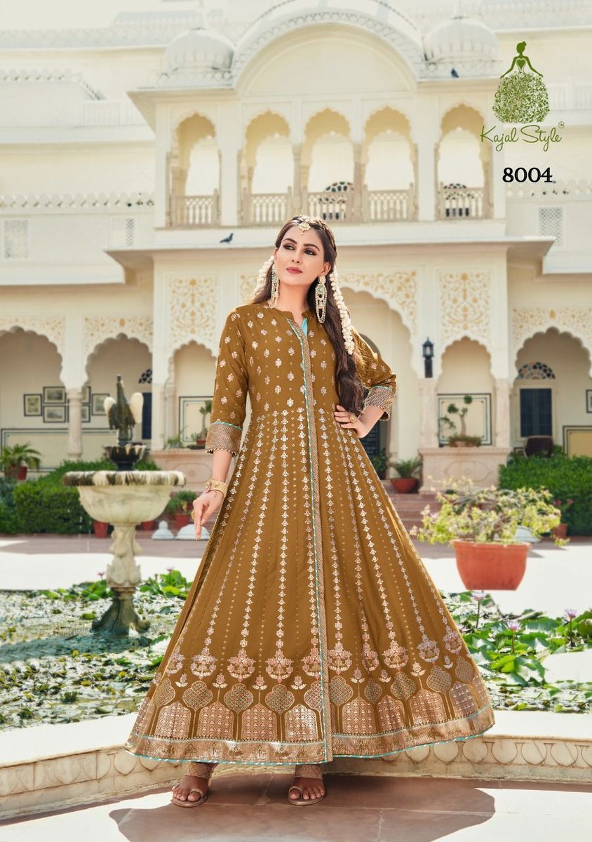 Kajal Style Fashion Colorbar Vol-8 8001-8008 Series 4