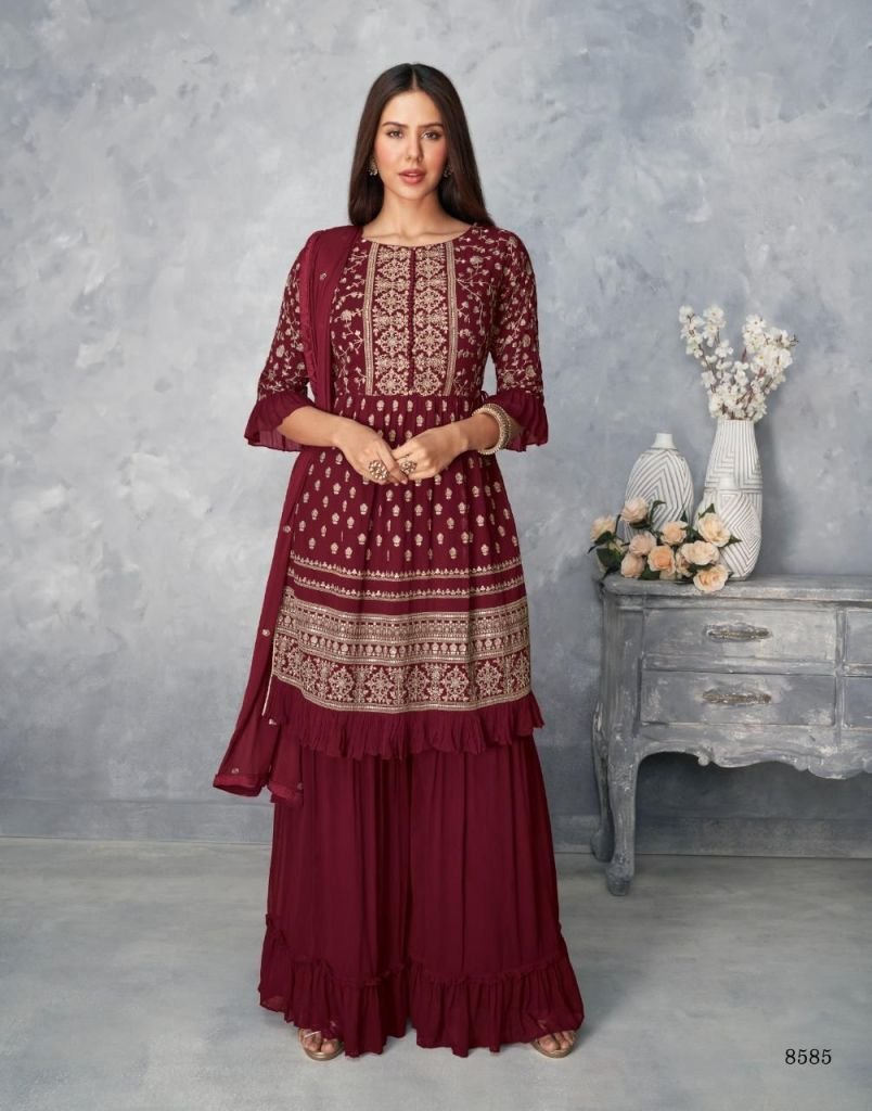 Aashirwad Creation Satrangi 8581-8585 Series 5