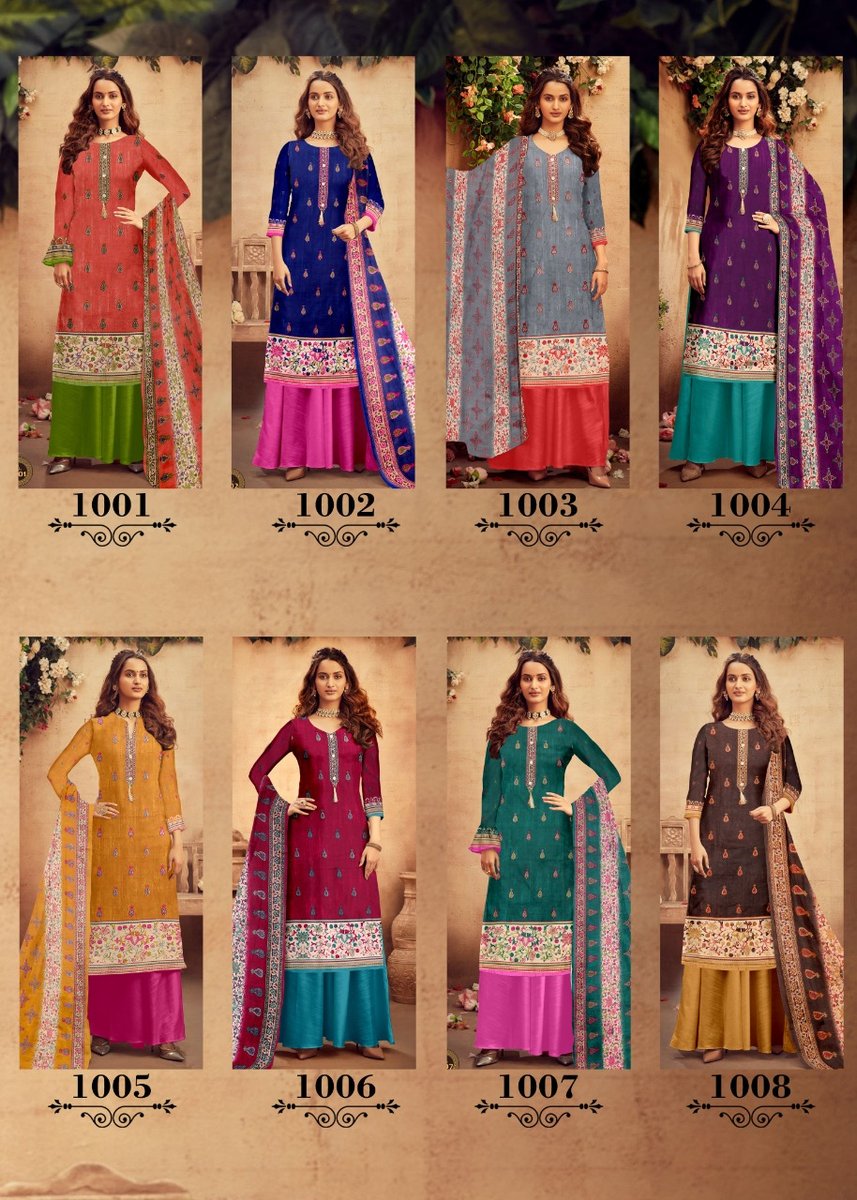 Fashion Designer Gulkand 1001-1008 Series 9