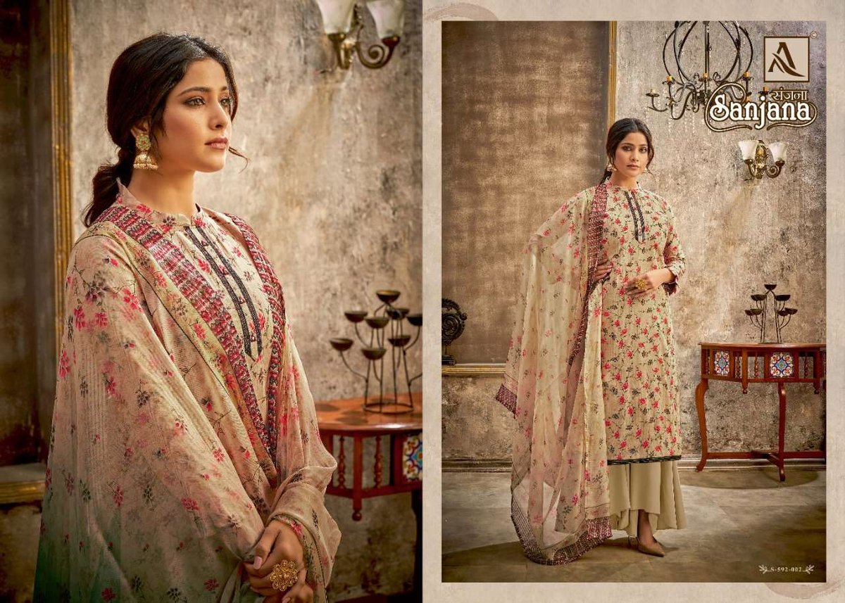 Alok Suit Sanjana 592-001 to 592-010 Series 2