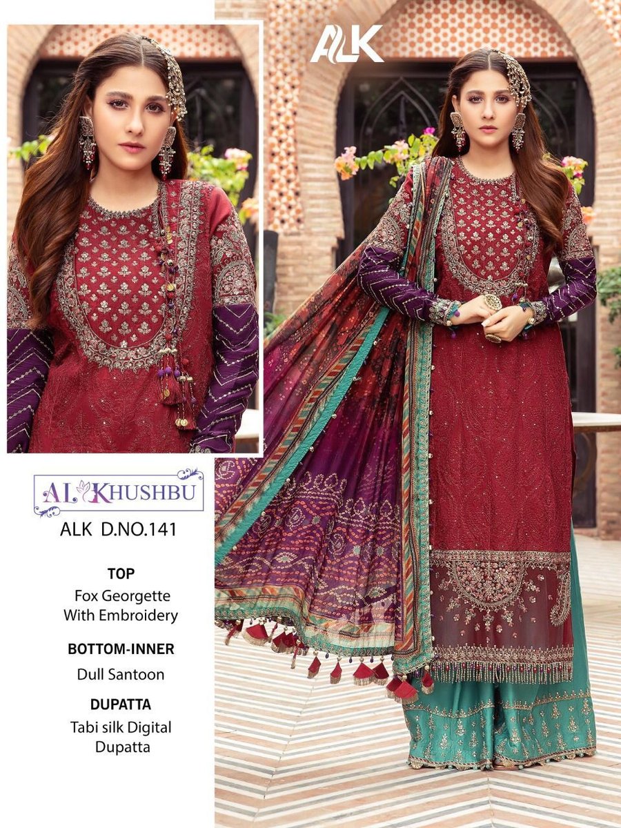 AL Khushbu 141 Design 1