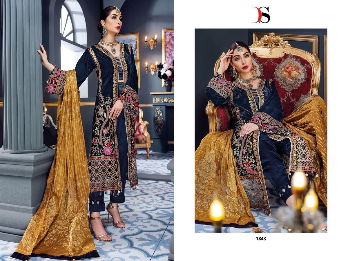 Deepsy Suits Baroque Velvet Collection Vol-2 1841-1846 Series 3