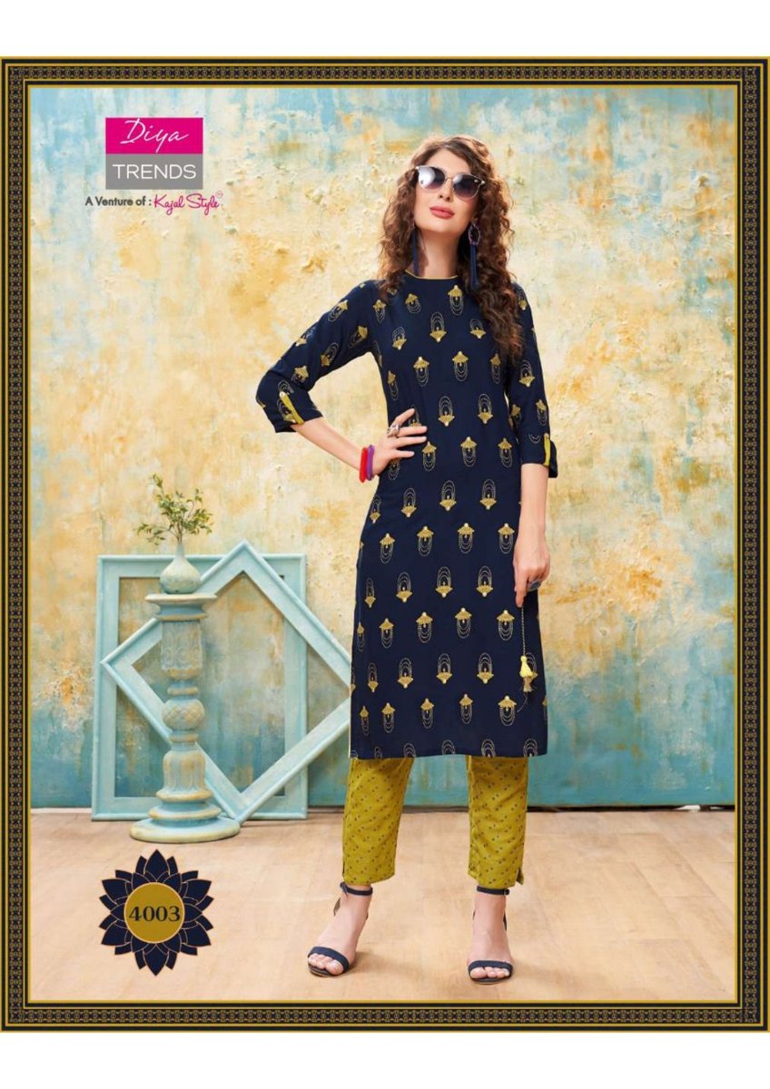 Diya Trendz Forever Vol-4 4001-4012 Series 3