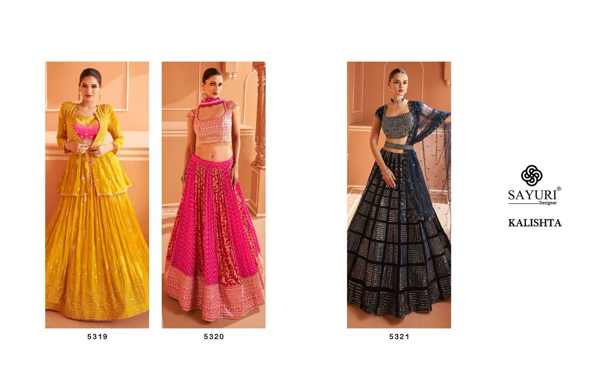 Sayuri Designer Kalishta 5319-5321 Series 4