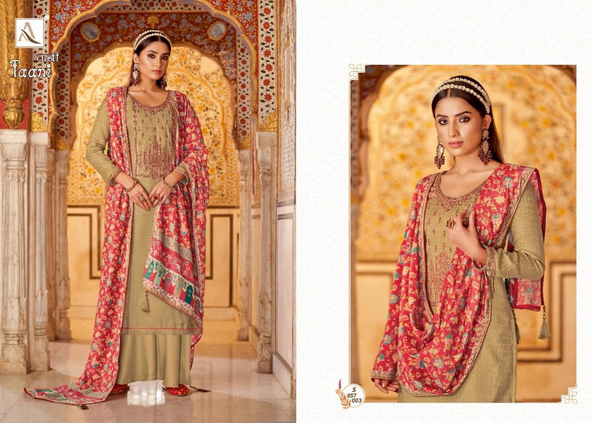Alok Suits Taani 857-001 To 857-010 Series 3