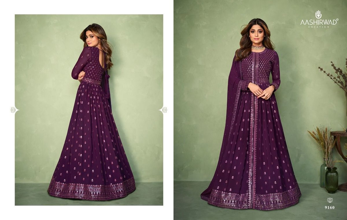 Aashirwad Creation Aadhya 9160-9164 Series 1
