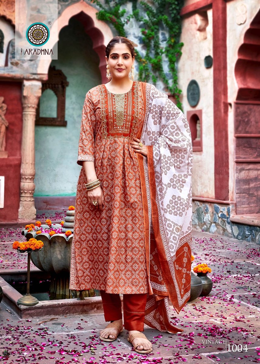Aradhna Fashion Vintage Vol-1 1001-1008 Series 4