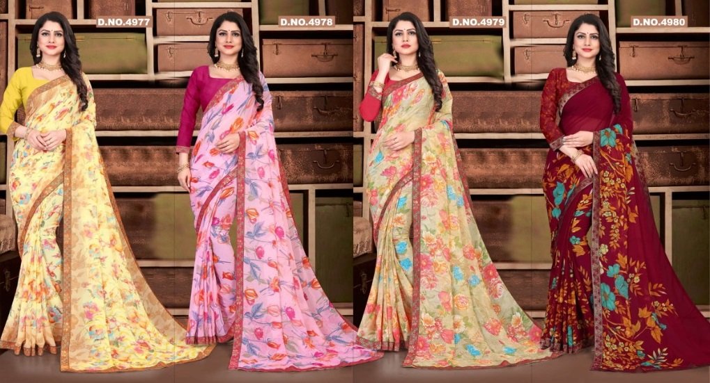 Aishwarya Saree Mukti Vol-2 4977-4980 Series 5