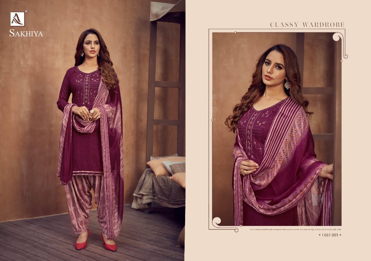 Alok Suits Sakhiya 661-001-661-008 Series 1
