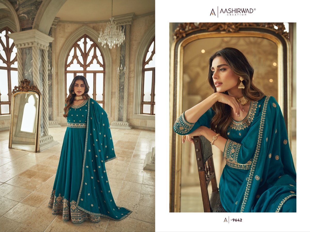 Aashirwad Creation Noorjaha 9641-9644 Series 2
