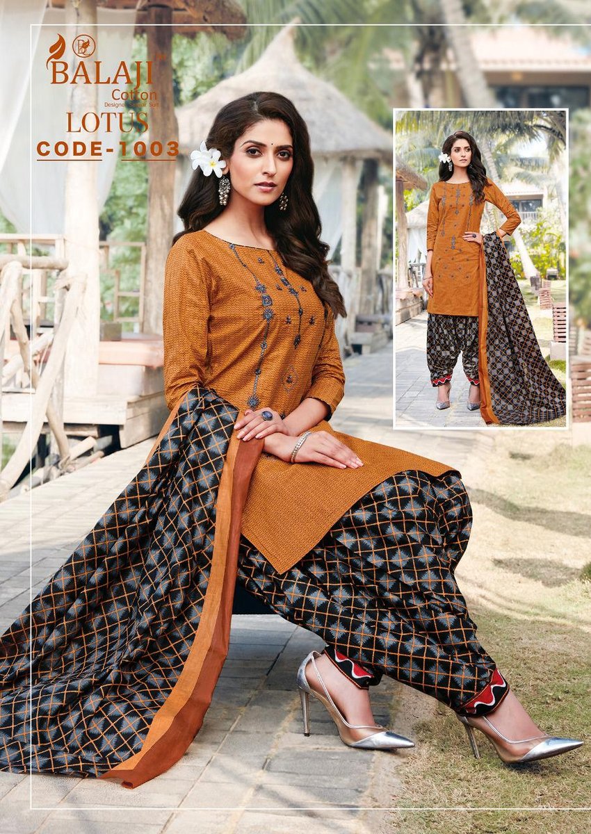 Balaji Cotton Lotus Vol-1 1001-1012 Series 3