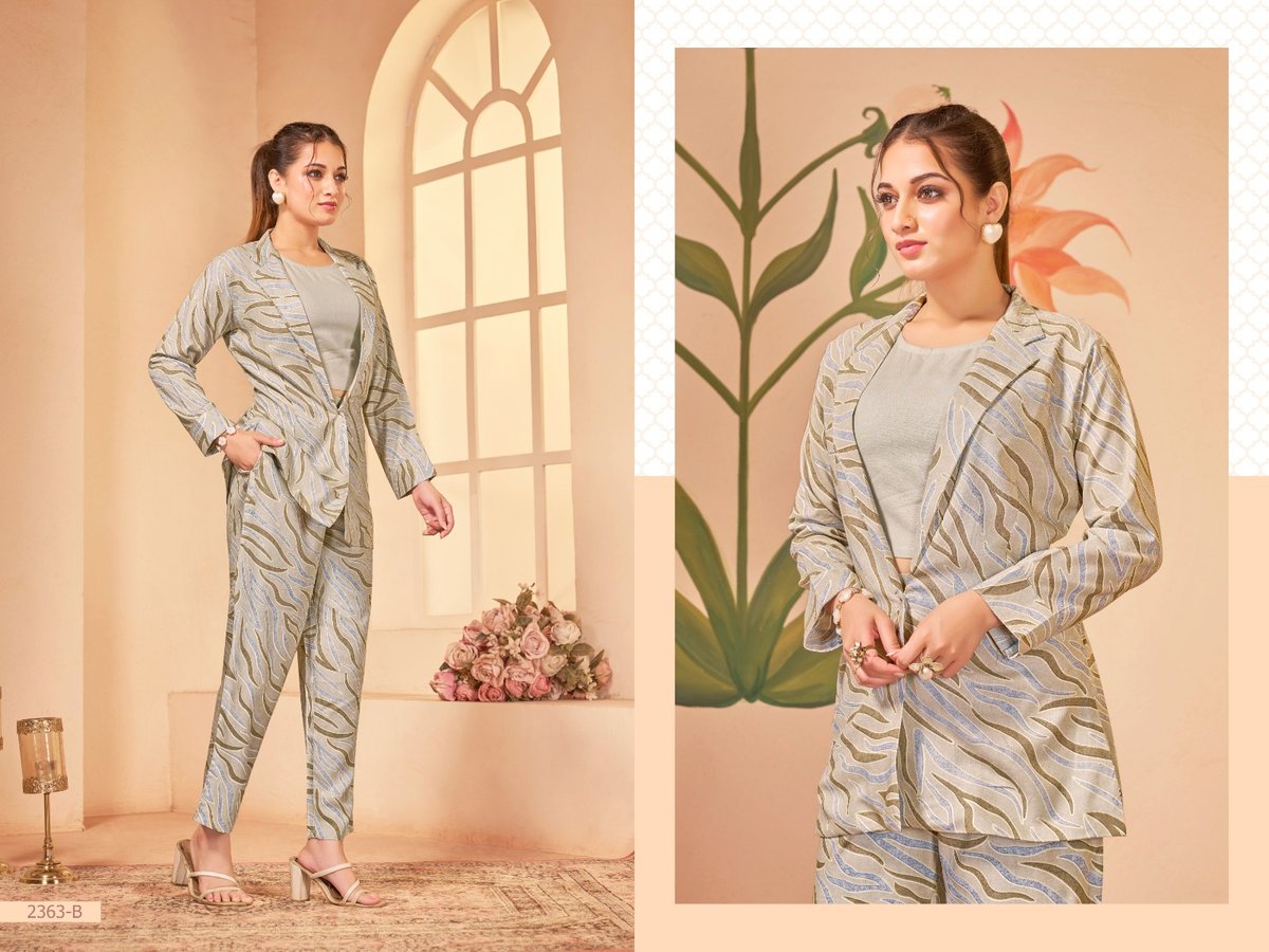 BIPSON PRINTS TRENDY 2363-A TO 2363-D 2