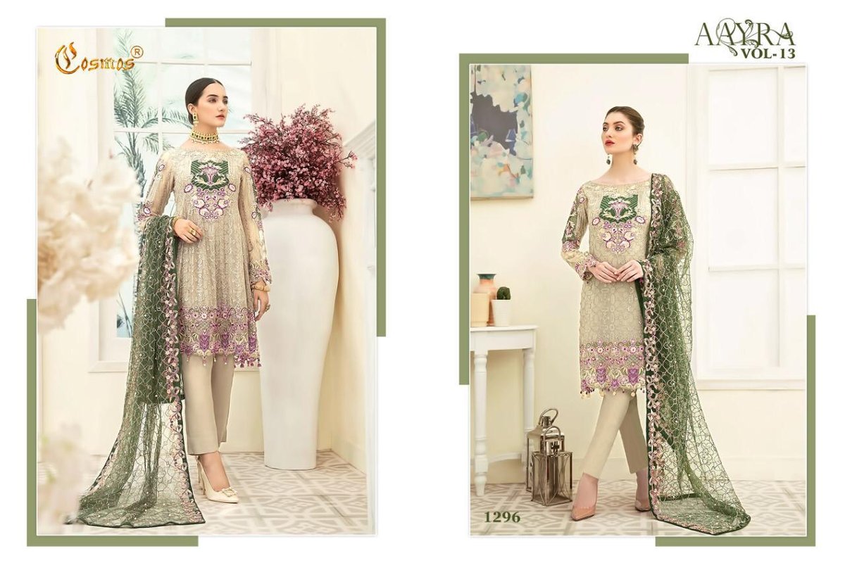 Cosmos Fashion Aayra Vol-13 1291-1296 Series 6