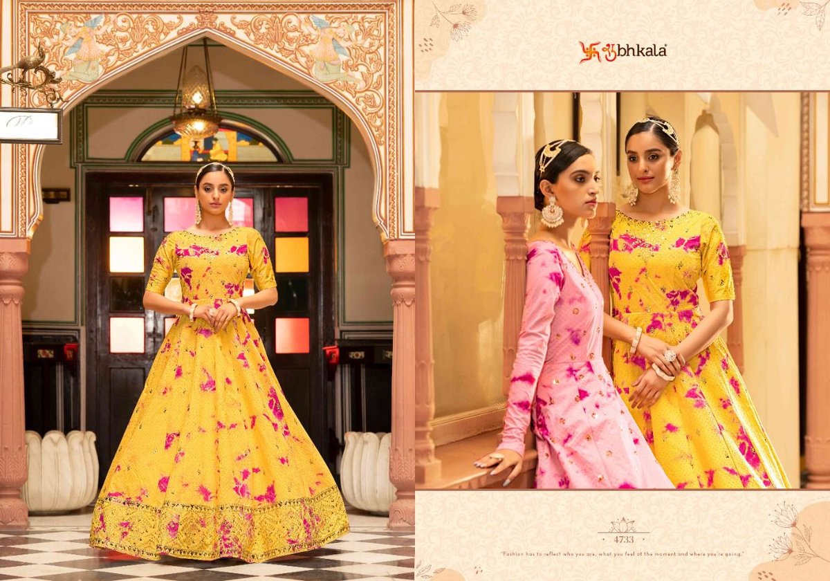 Shubhkala Flory Vol-20 4731-4738 Series 5
