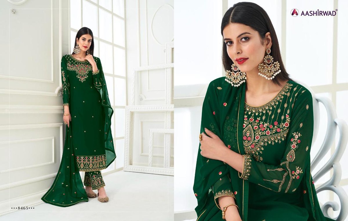 Aashirwad Creation Samiya 8464-8469 Series 2