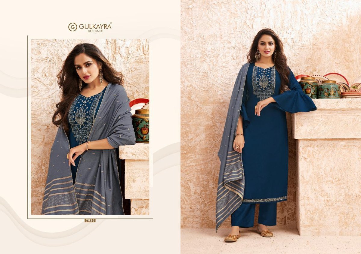 Gulkayra Designer Nazm 7021-7026 Series 3