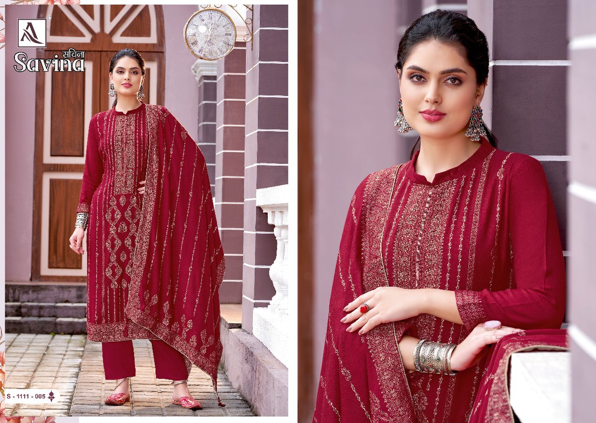 Alok Suit Savina 1111-001 to 1111-005 Series 5