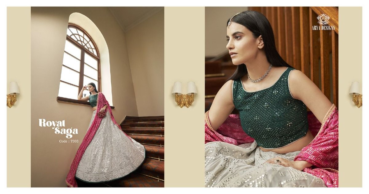 Arya Designs Royal Saga 7301-7309 Series 3