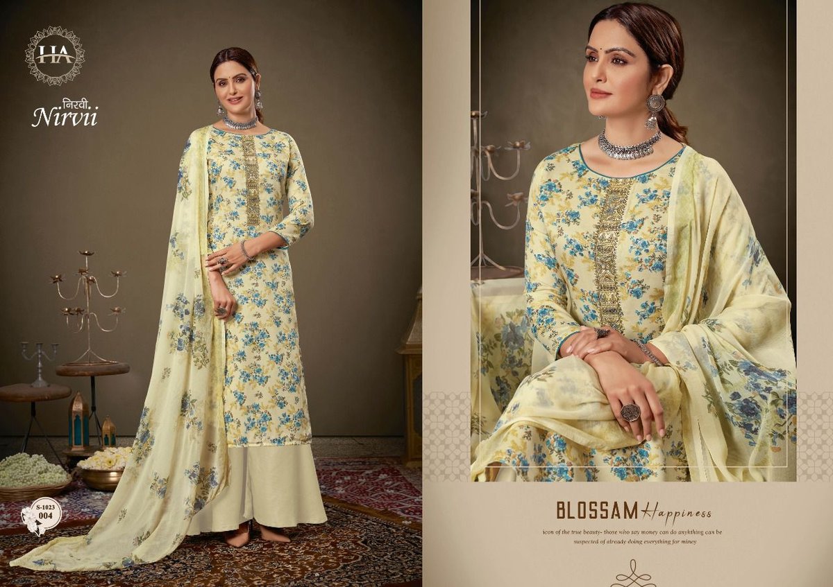 Harshit Fashion Nirvii 1023-001 to 1023-008 Series 4