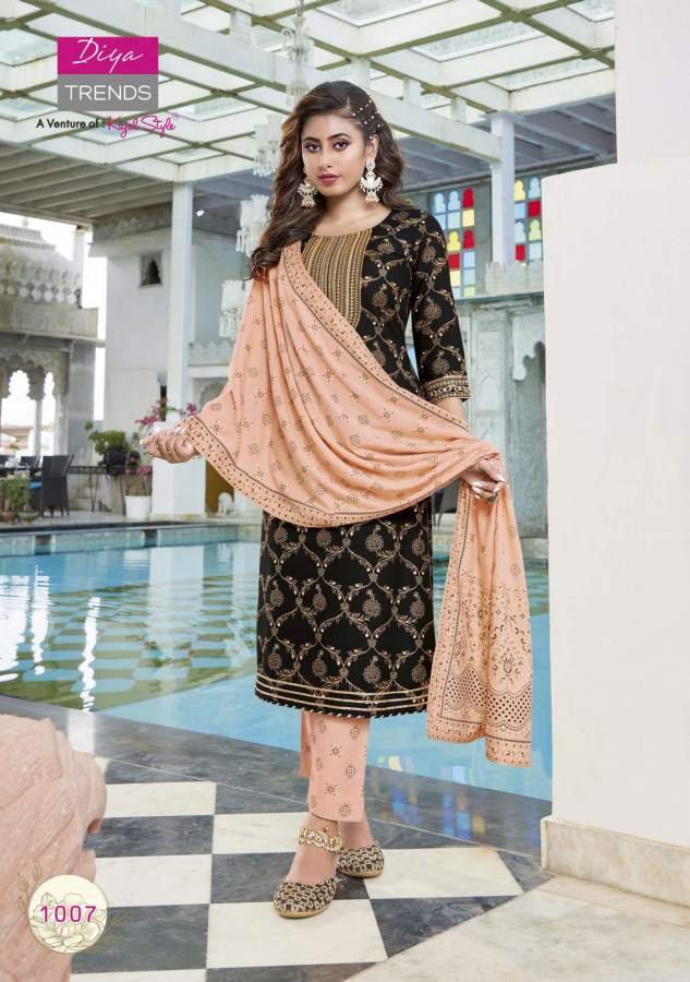 Diya Trends Alveera Vol-1 1001-1010 Series 7