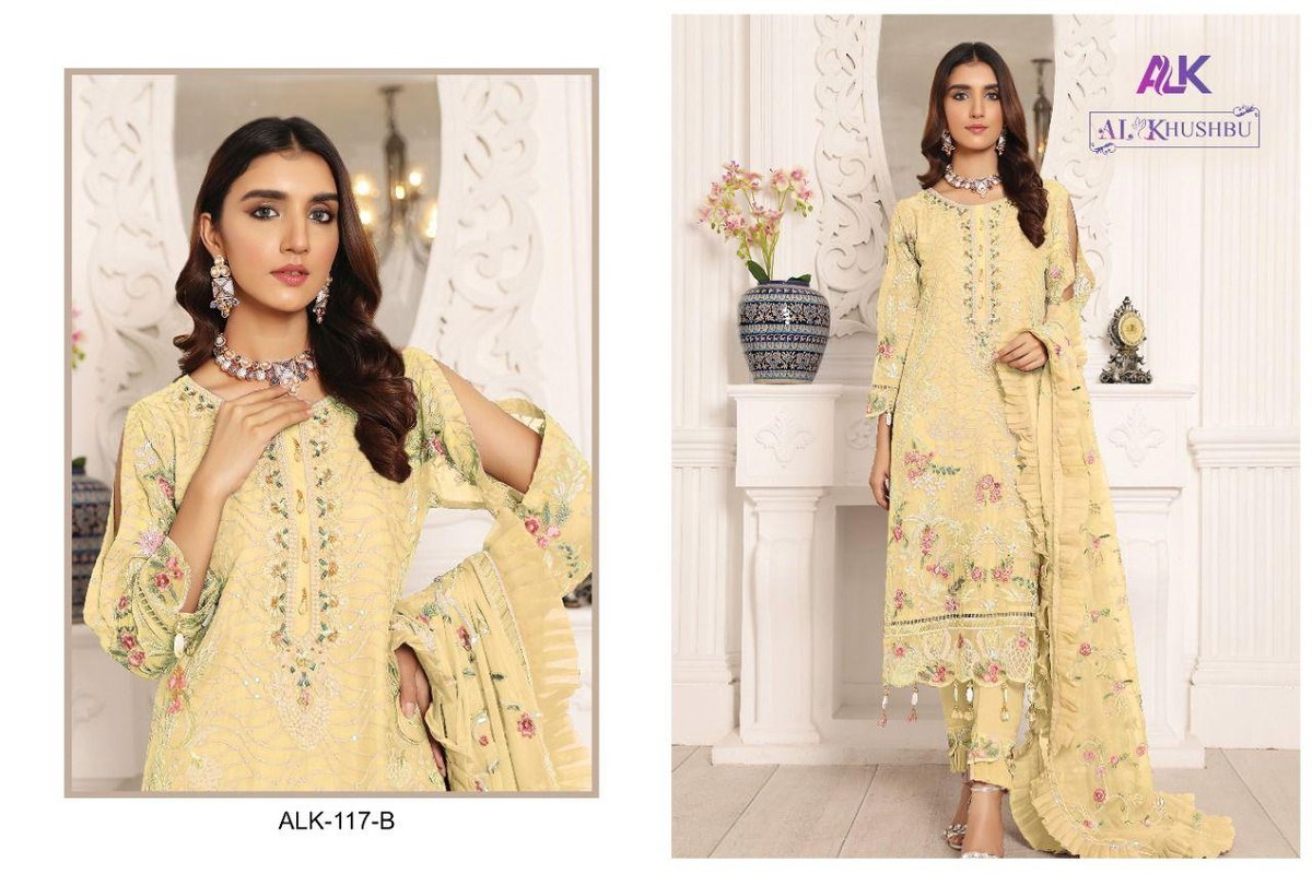 AL Khushbu Alizeh Vol-1 117 Colors 2