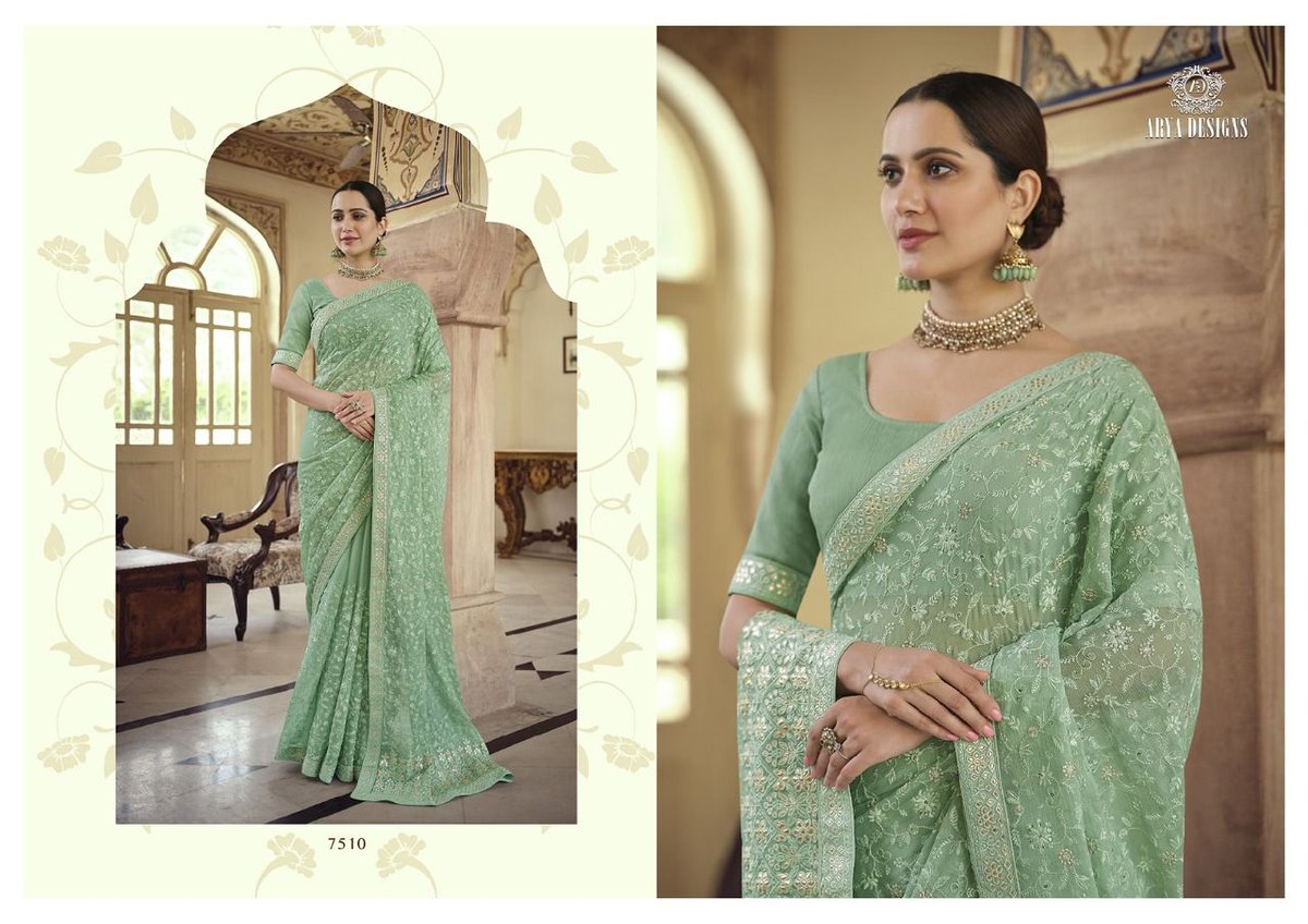 Arya Designs Swarna Vol-2 7501-7536 Series 10