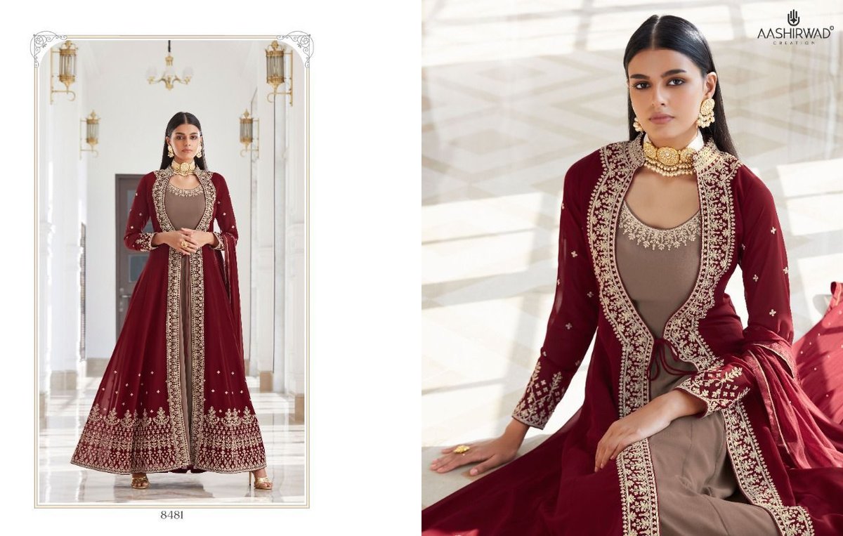 Aashirwad Creation Panch Ratna 8480-8483 Series 2