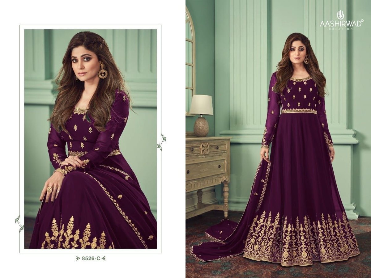 Aashirwad Creation Alizza Premium Quality 8526 Colors 5
