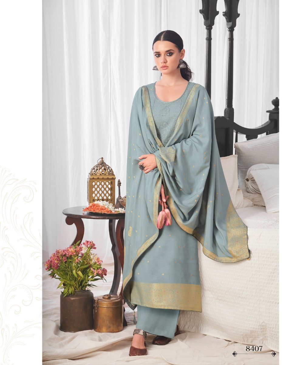 Aashirwad Creation Mor Bagh Aaradhaya 8406-8411 Series 2