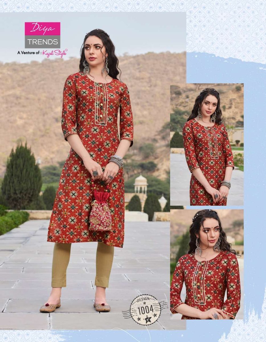 Diya Trends Blossom Vol-1 1001-1011 Series 4