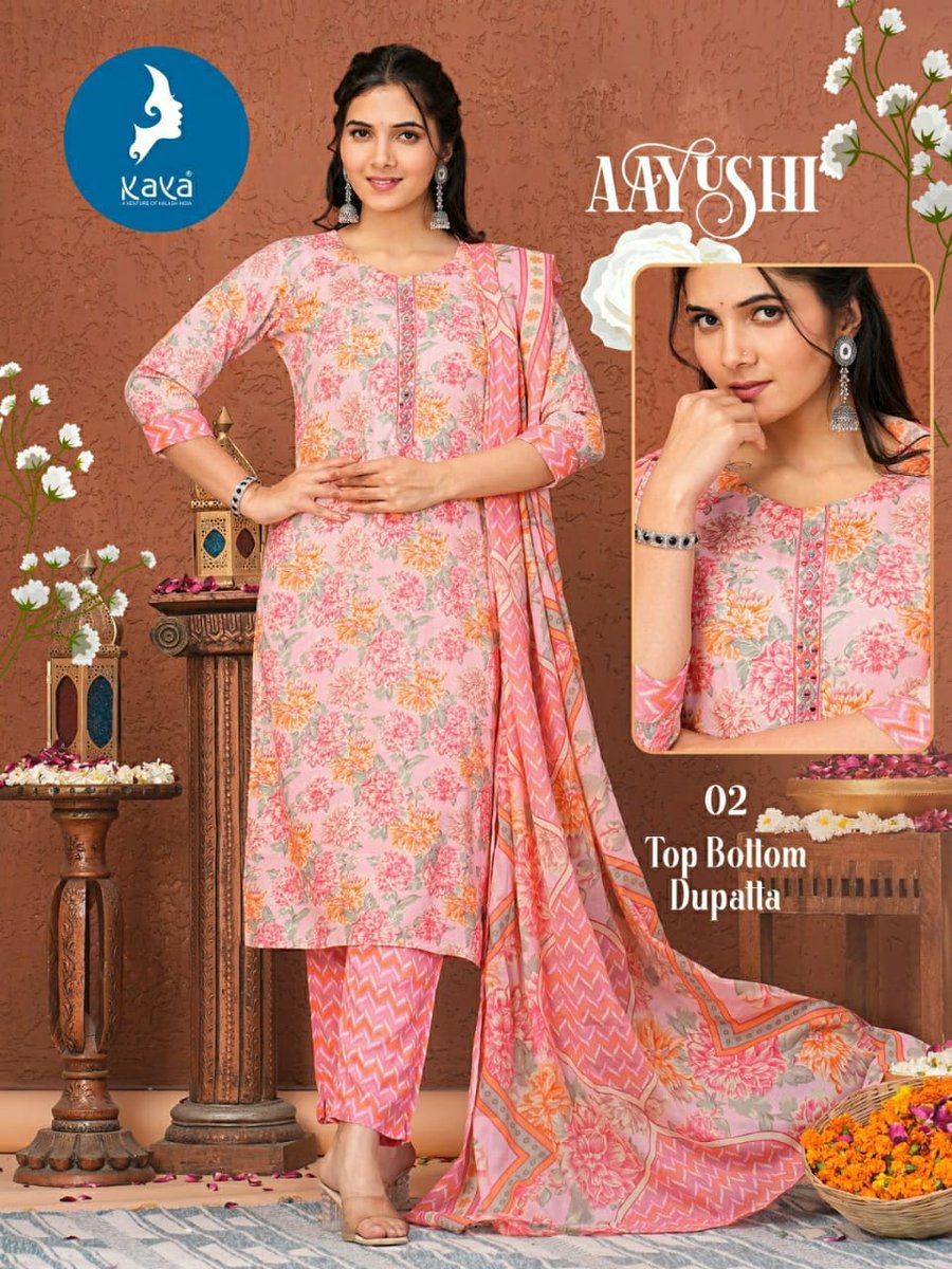 KAYA KURTI AYUSHI 01 TO 08 2