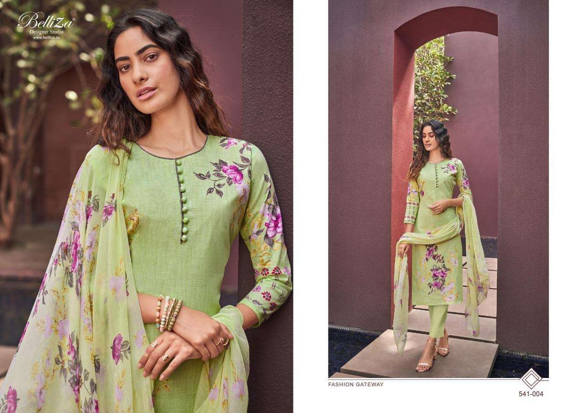 Belliza Designer Nakshatra Vol-4 541-001 to 541-010 Series 4
