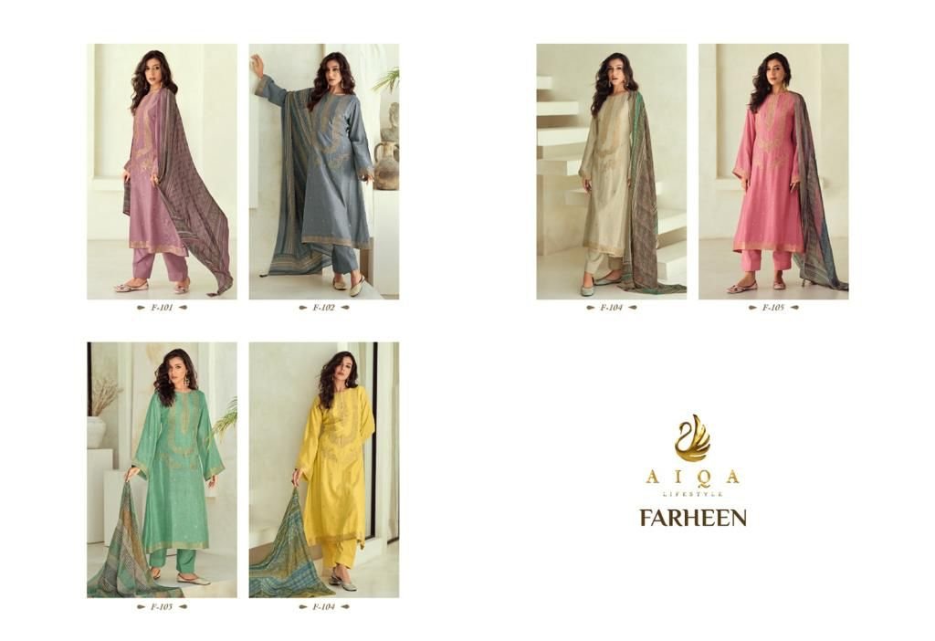 Aiqa Lifestyle Farheen 101-106 Series 7