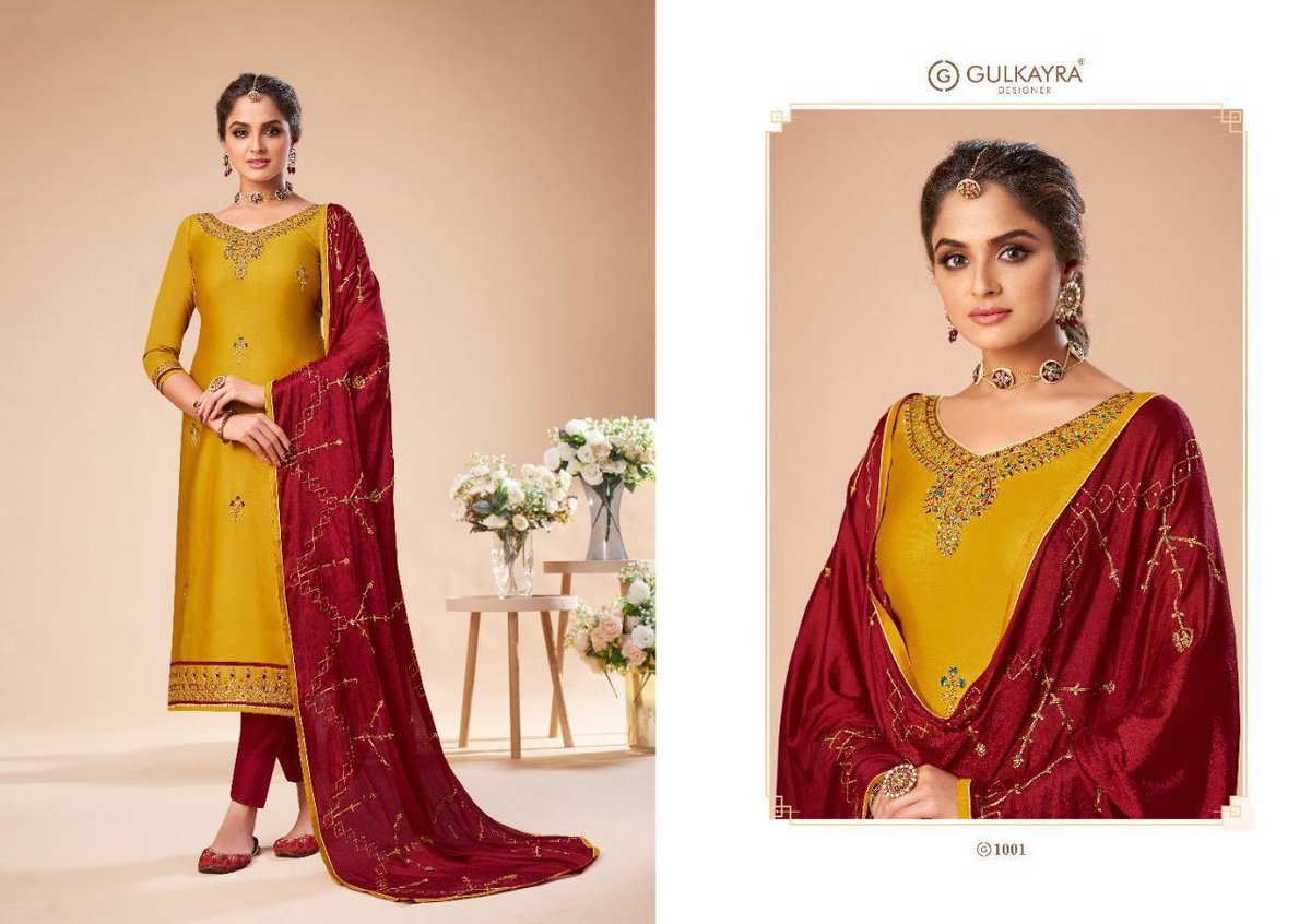 Gulkarya Designer Subriti 1001-1006 Series 1
