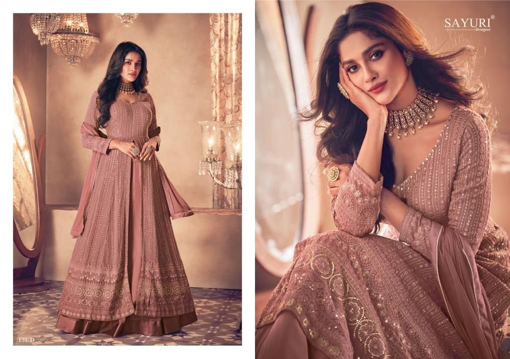 Aashirwad Creation Sayuri Noor Gold 122 Colors 5