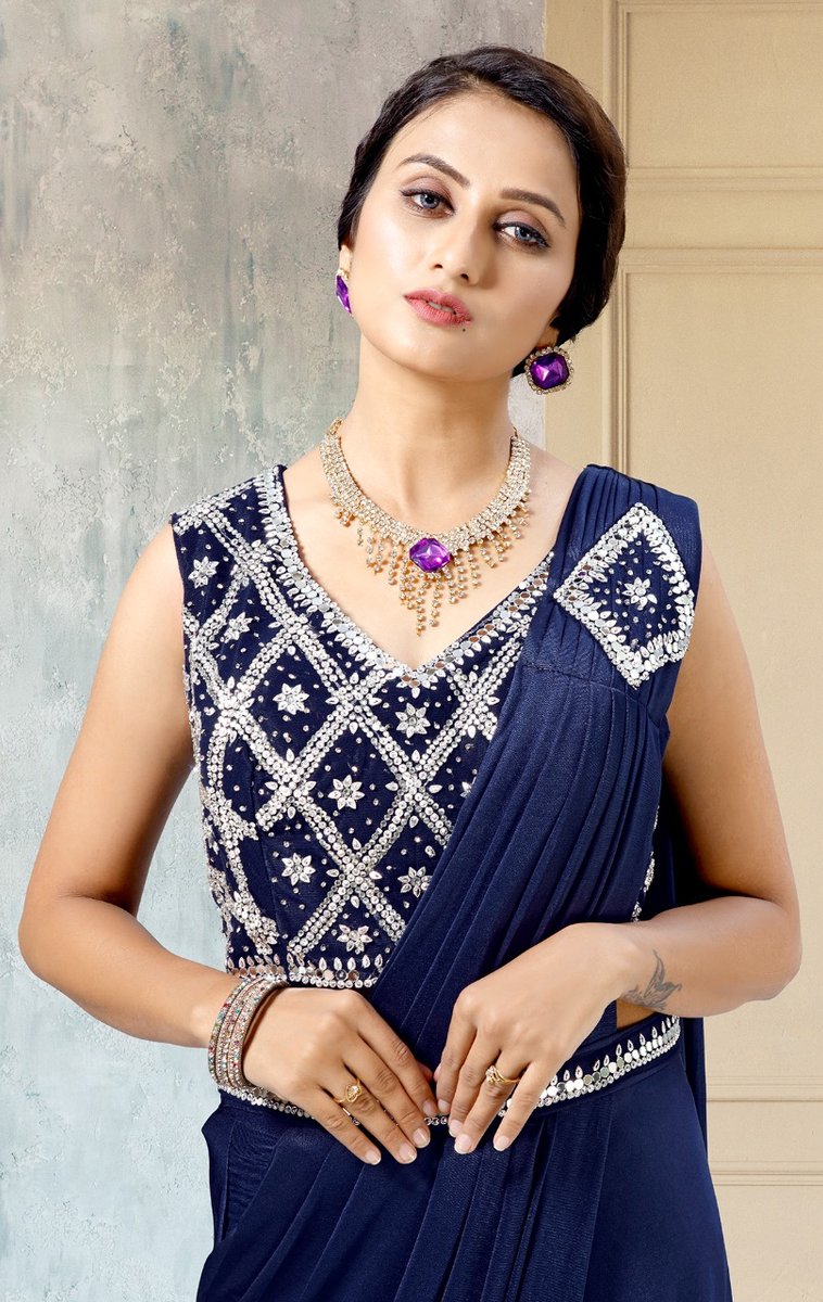 Aamoha Trendz Ready To Wear Designer Saree 1015581 Colors 2