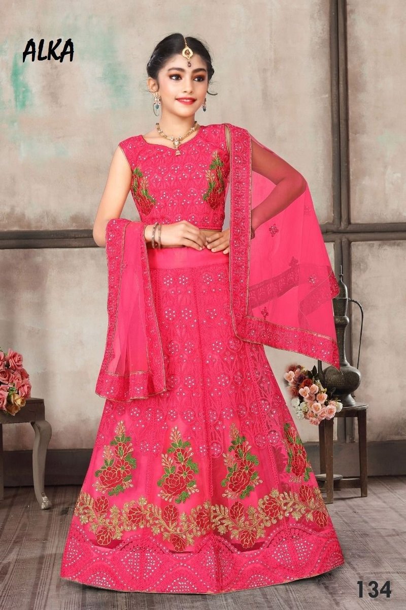 Alka Children Wear Vol-6 129-134 Seires 6