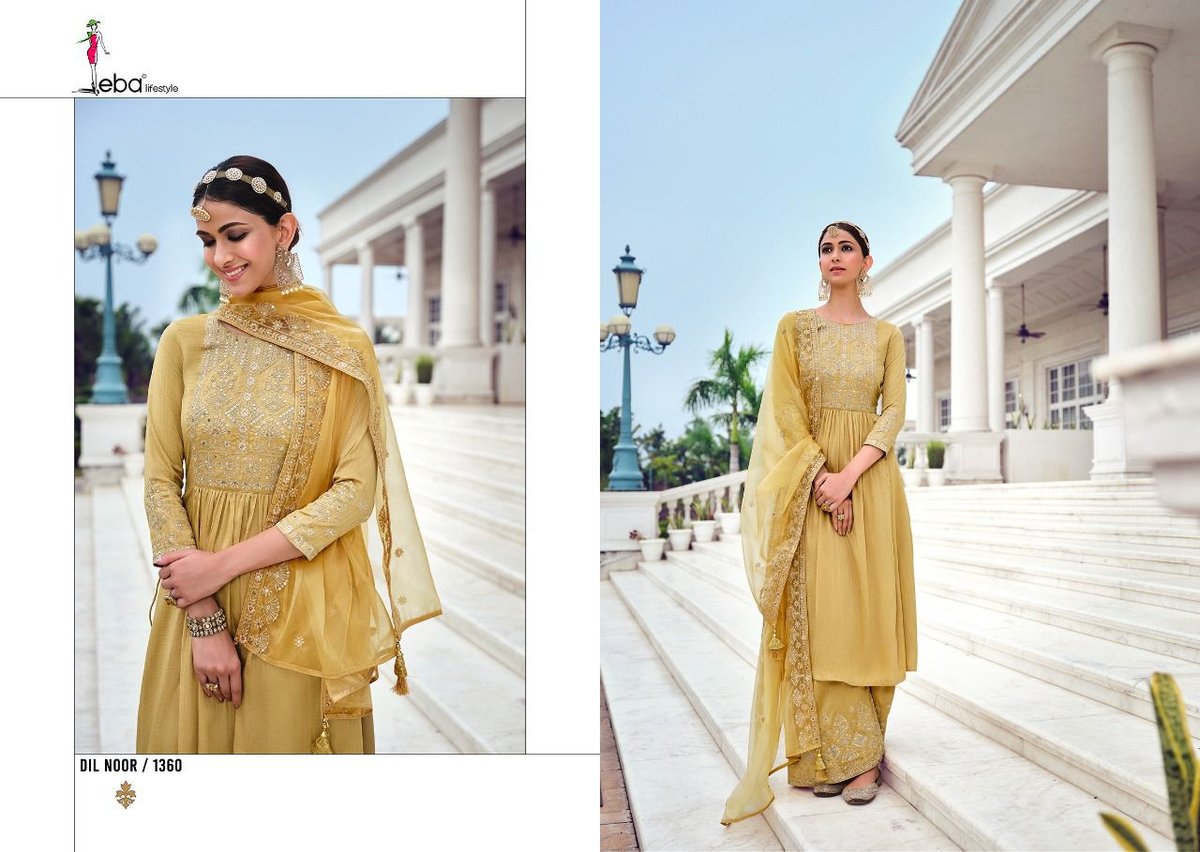 Eba Lifestyle Dil Noor Vol-2 1355-1360 Series 6