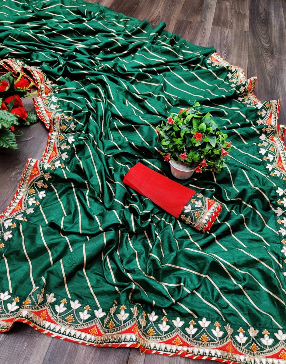 Bollywood Gotta Patti Designer Saree Colors 4